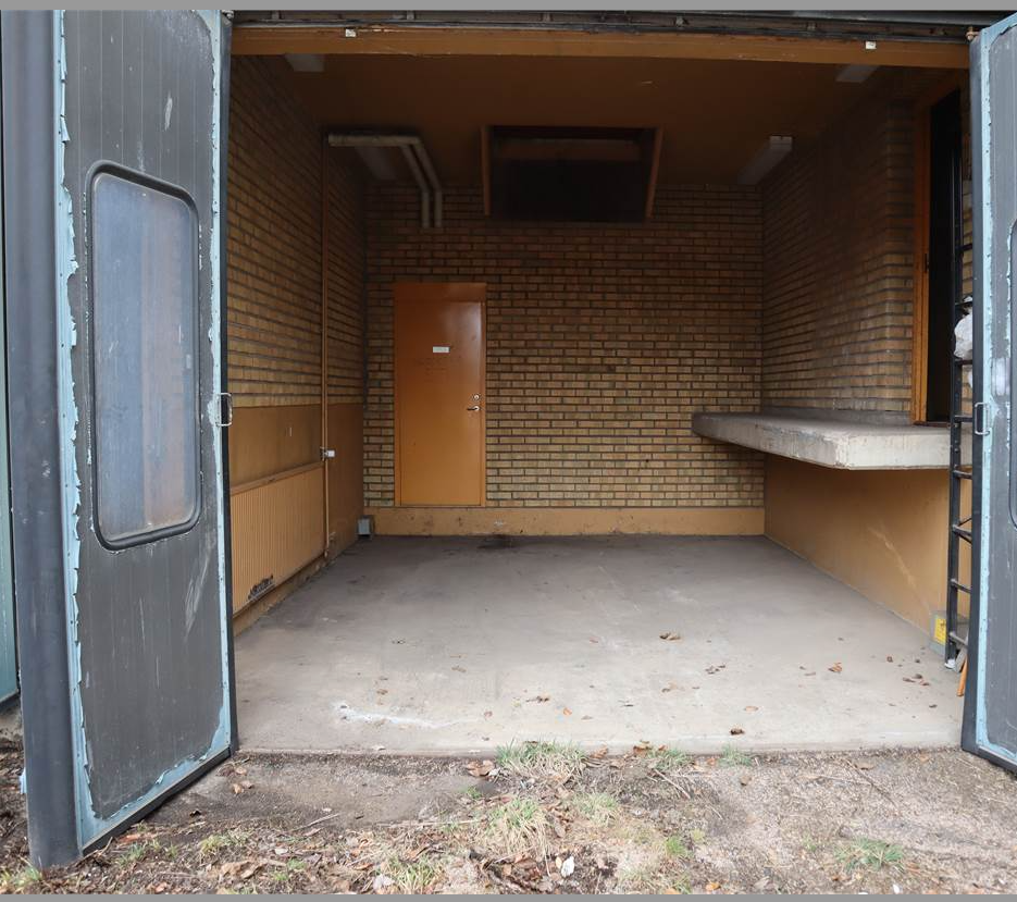 Insida garage Osby 25 kvm