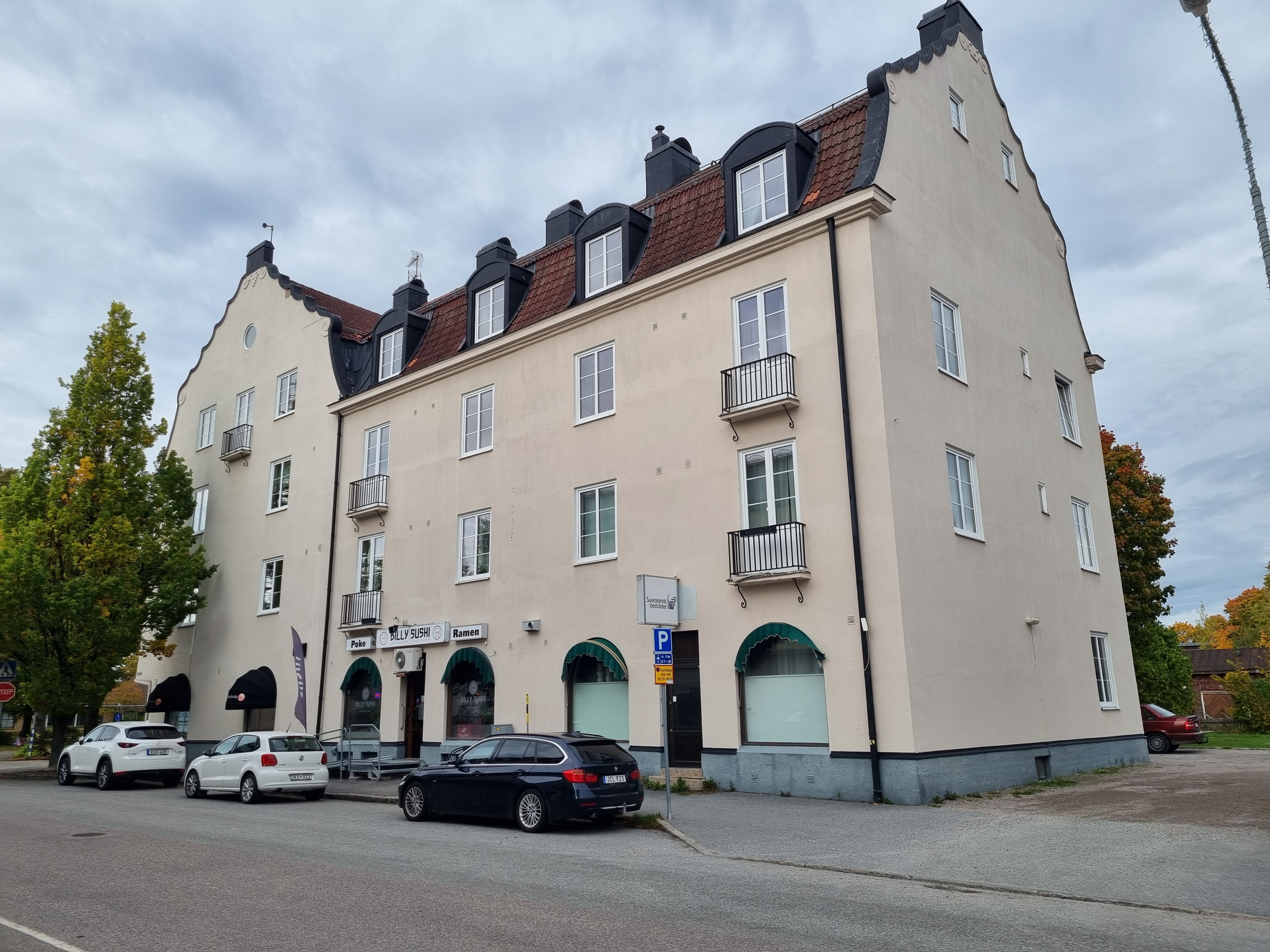 Grevegatan 12 framsida närmare bild