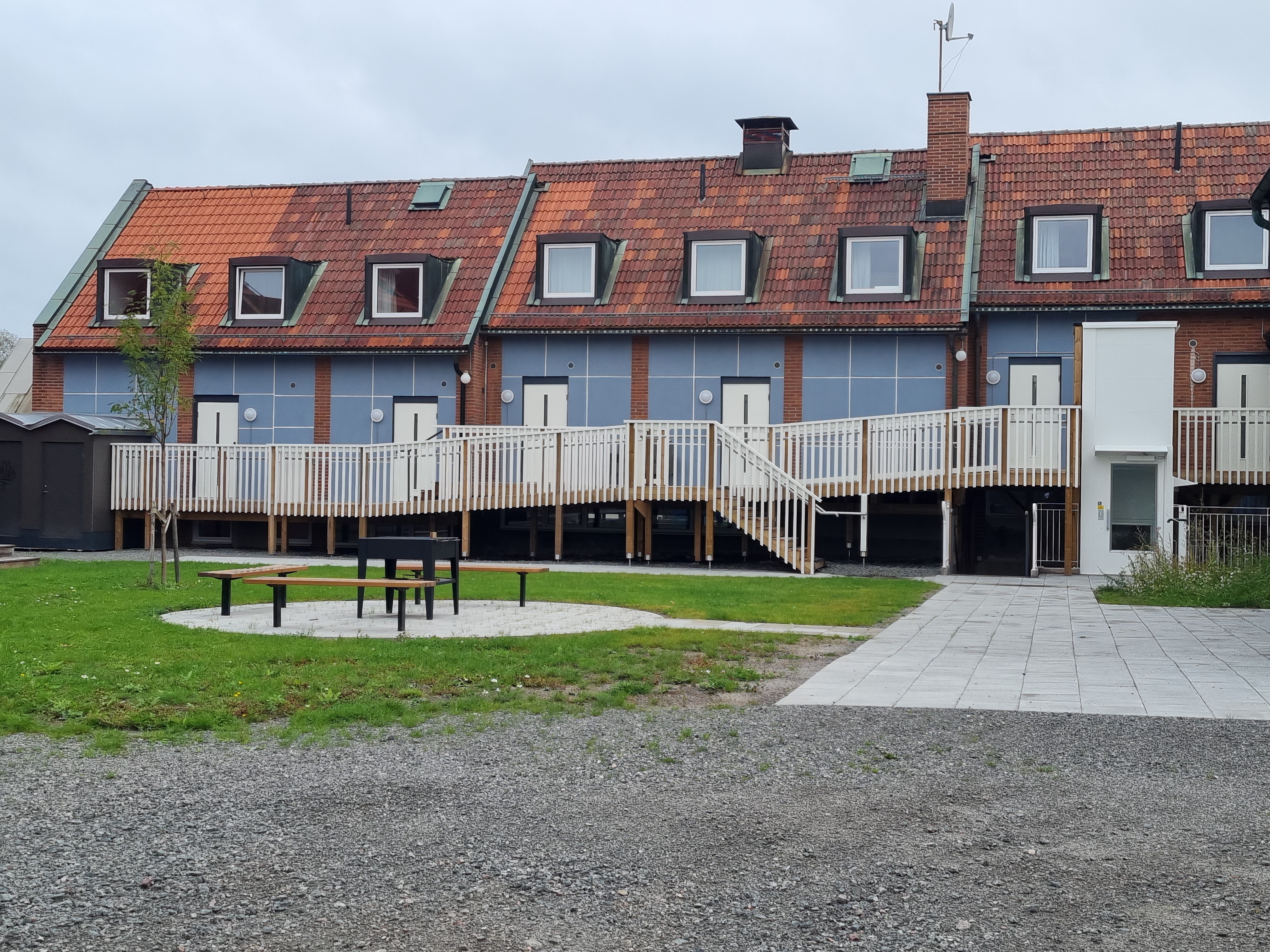 Utomhus nybyggda Seljansborg