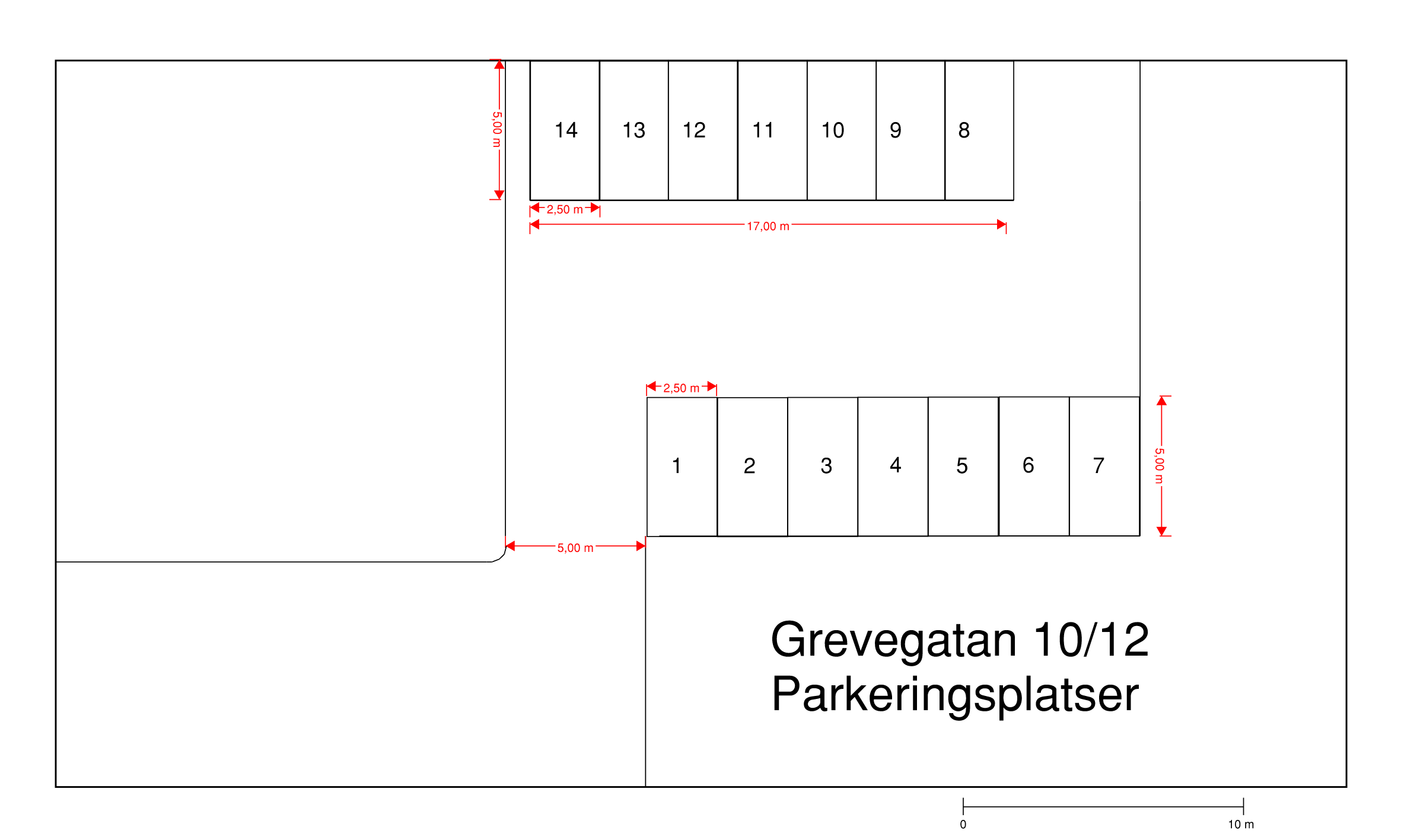 Grevegatan 10 12 parkeringar